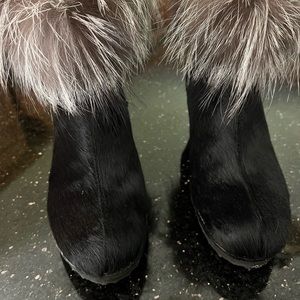 Winter boots. Regina Italian Fur boots